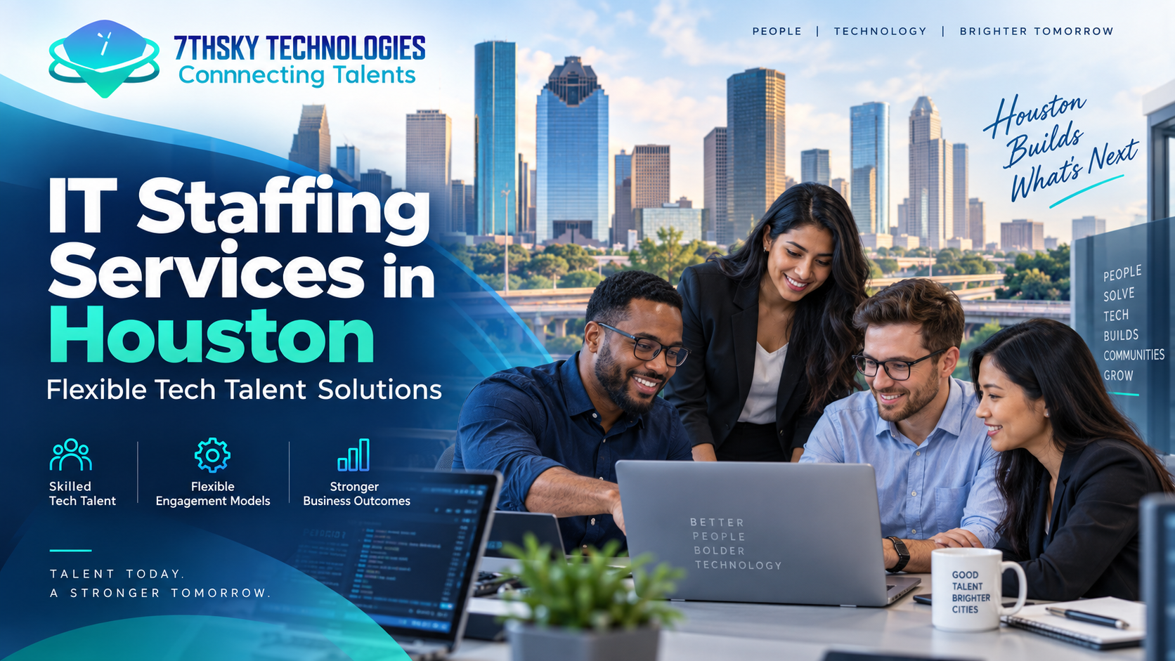 IT Staffing Services in Houston providing skilled technology professionals and flexible workforce solutions