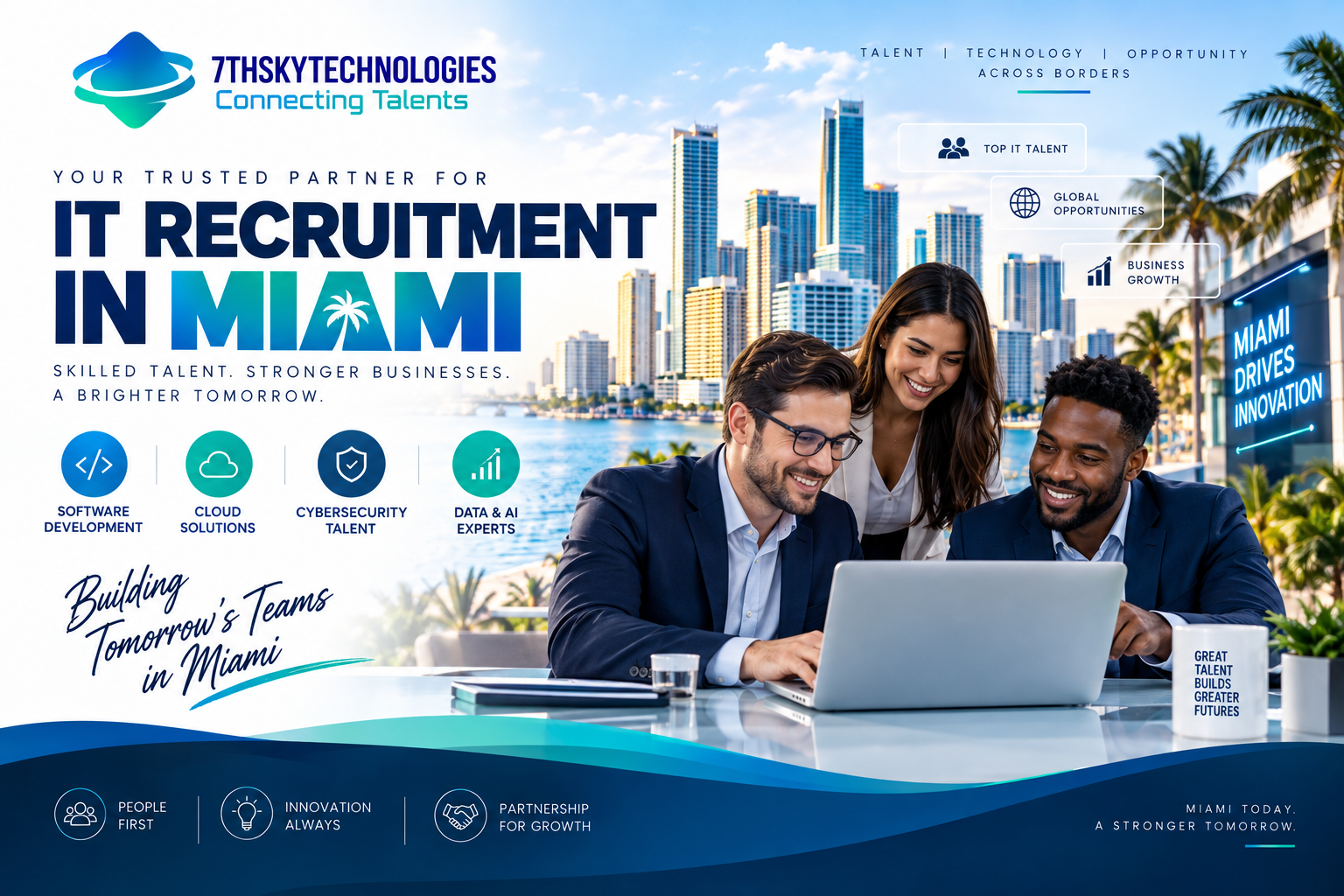 Best IT Recruitment in Miami by 7th Sky Technologies