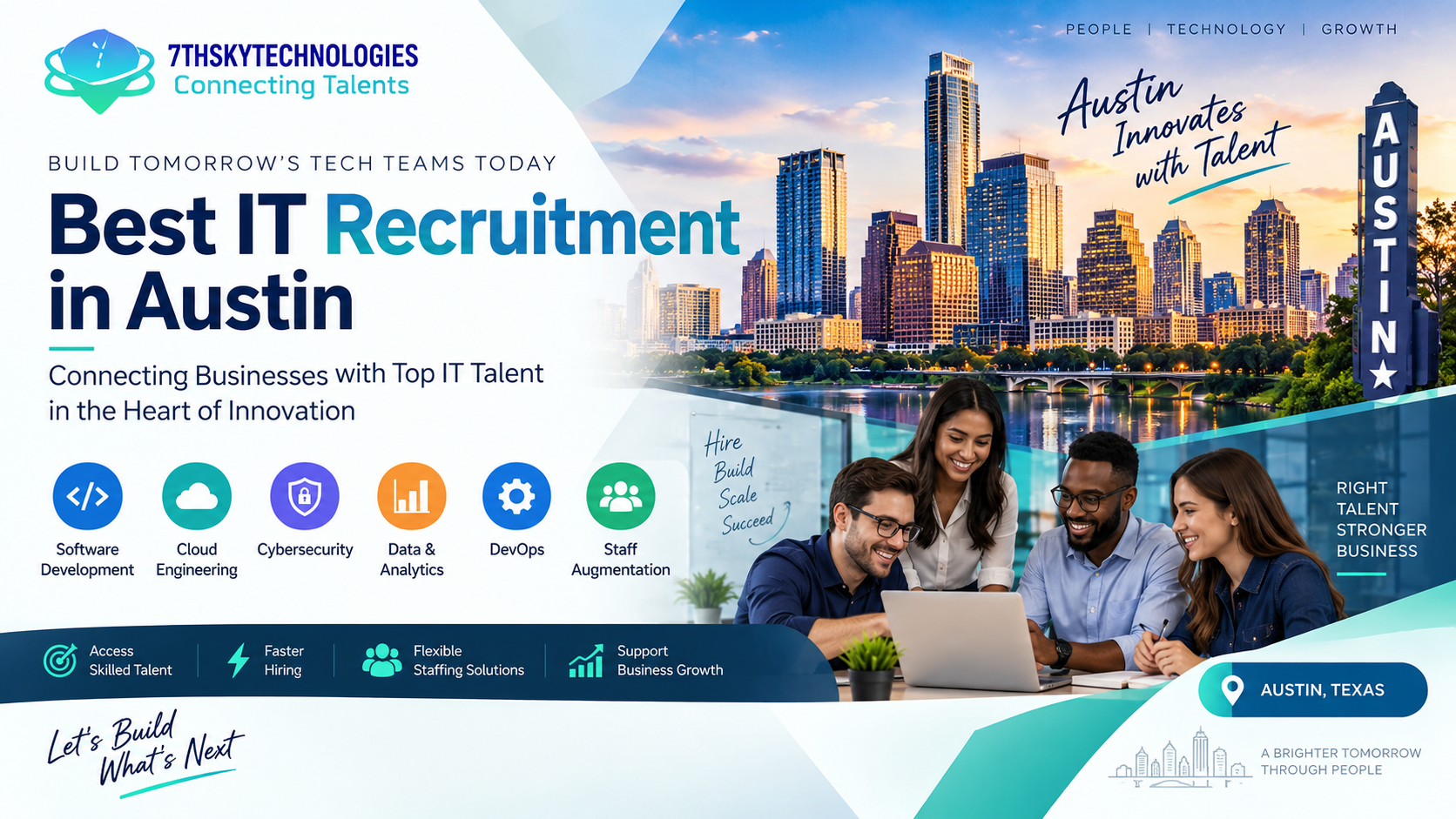 Best IT Recruitment in Austin by 7th Sky Technologies