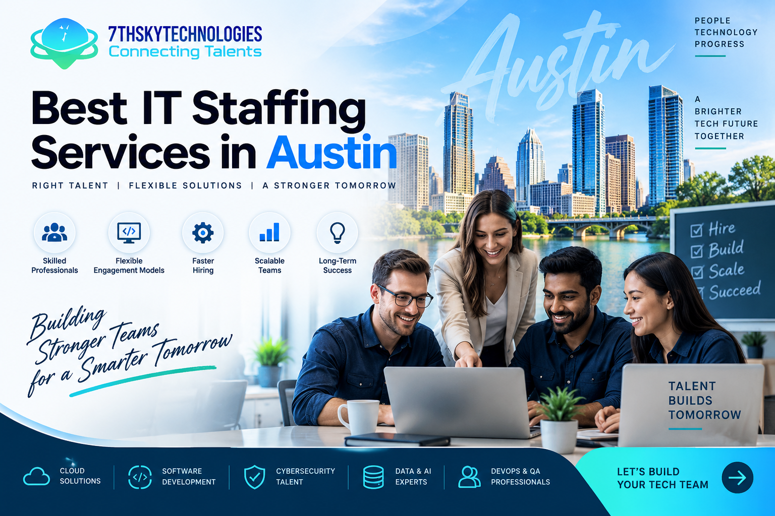 Best IT Staffing Services in Austin by 7th Sky Technologies
