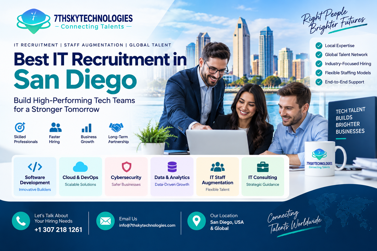 Best IT Recruitment in San Diego by 7th Sky Technologies