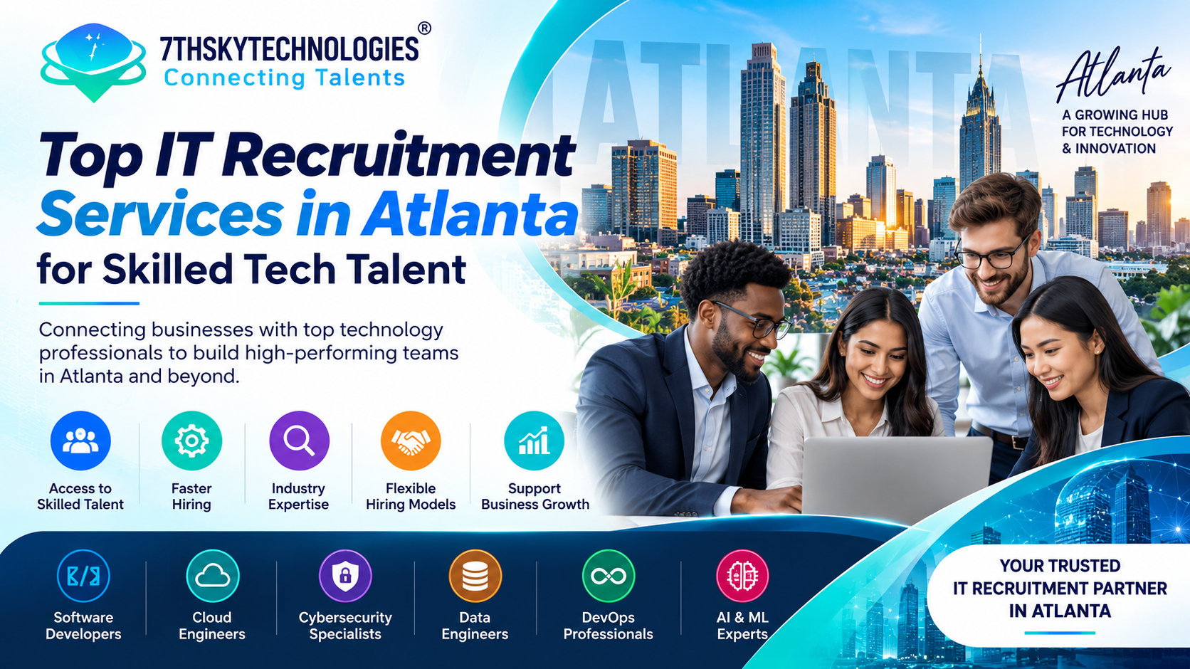 Top IT Recruitment Services in Atlanta for Skilled Tech Talent by 7th Sky Technologies