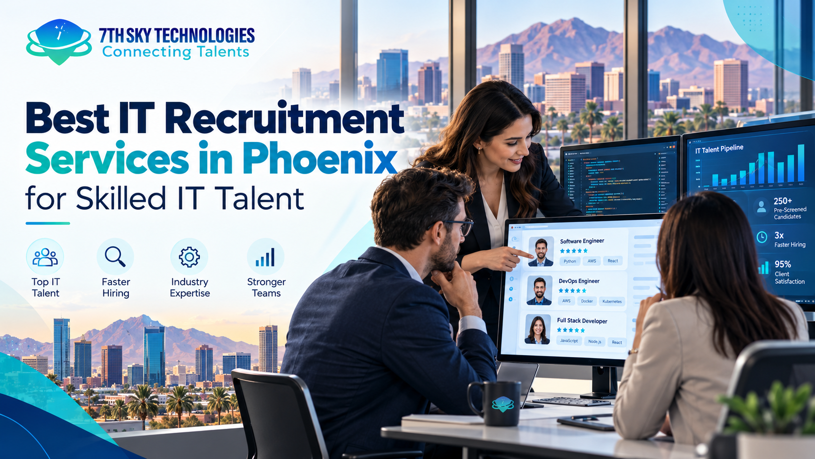 Best IT Recruitment Services in Phoenix for Skilled IT Talent by 7th Sky Technologies