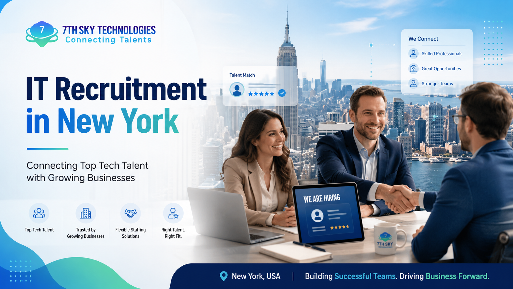 IT Recruitment in New York for software developers, technical professionals and growing business teams