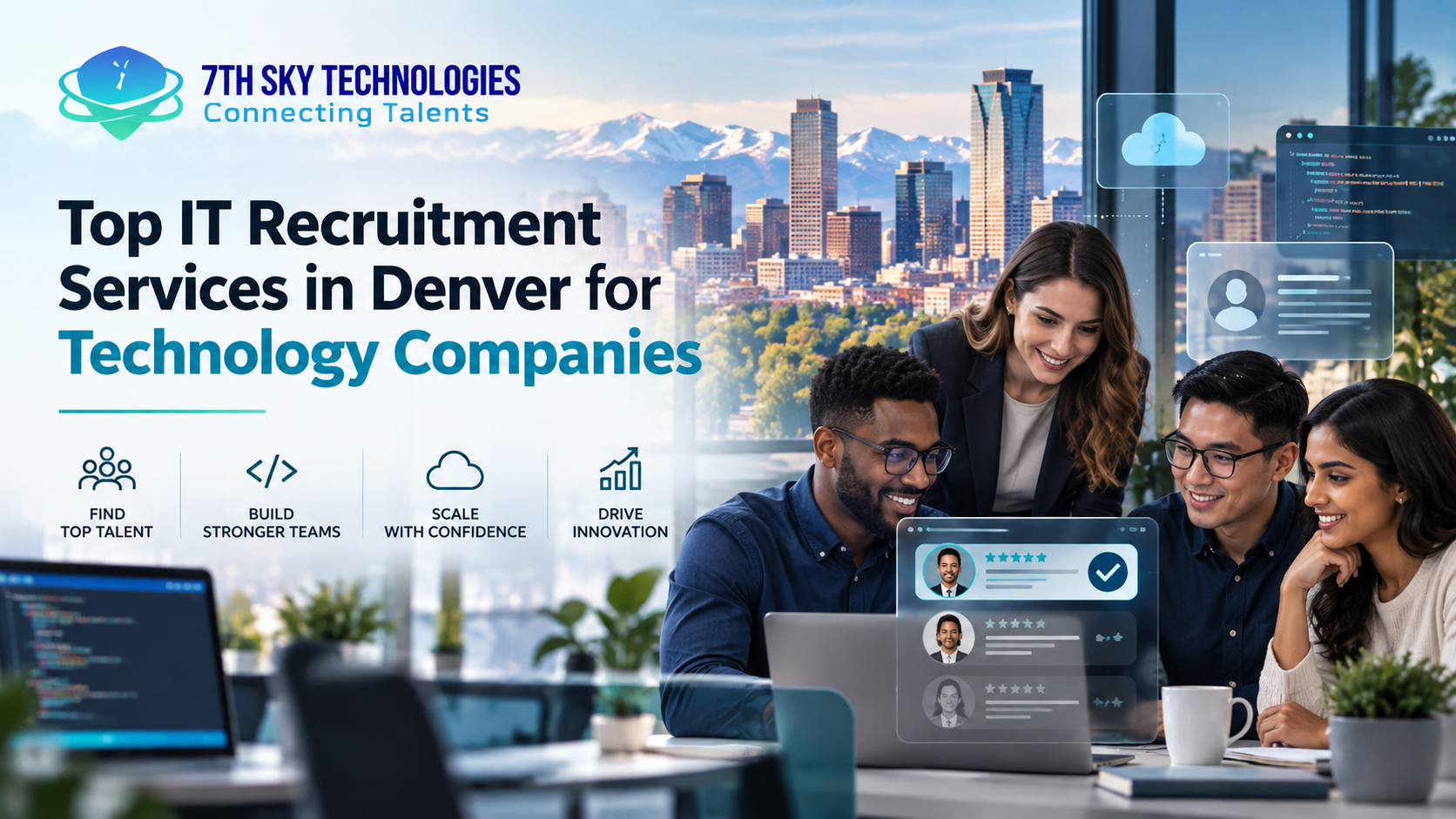 Top IT Recruitment Services in Denver for Technology Companies by 7th Sky Technologies