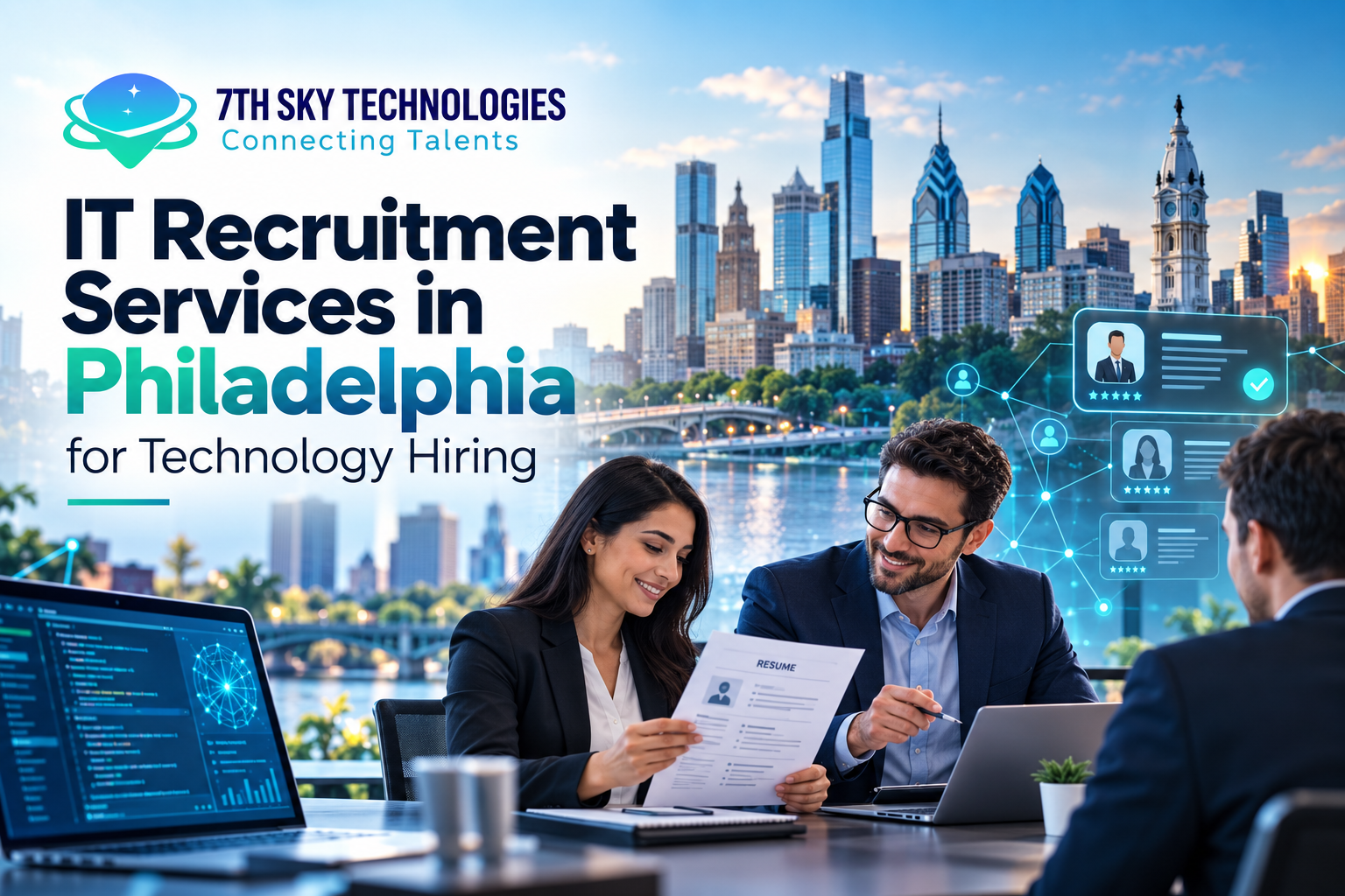 Best IT Recruitment Services in Philadelphia for Technology Hiring by 7th Sky Technologies