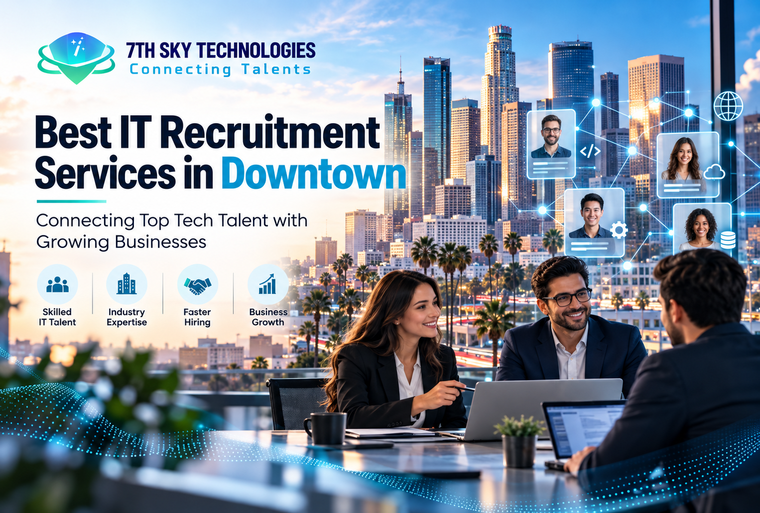 Best IT Recruitment Services in Downtown Los Angeles by 7th Sky Technologies