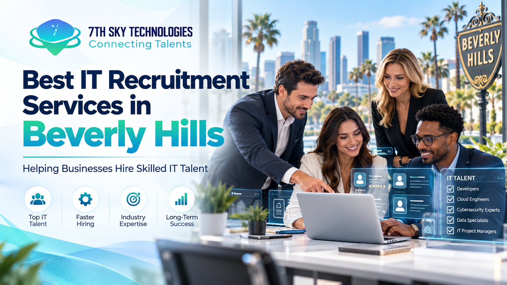Best IT Recruitment Services in Beverly Hills by 7th Sky Technologies