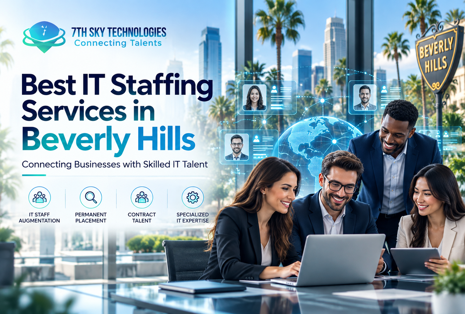 Best IT Staffing Services in Beverly Hills by 7th Sky Technologies