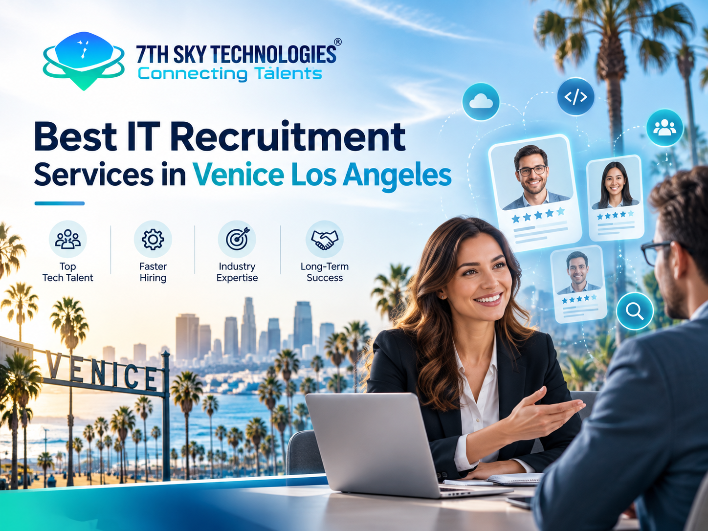 Best IT Recruitment Services in Venice Los Angeles by 7th Sky Technologies
